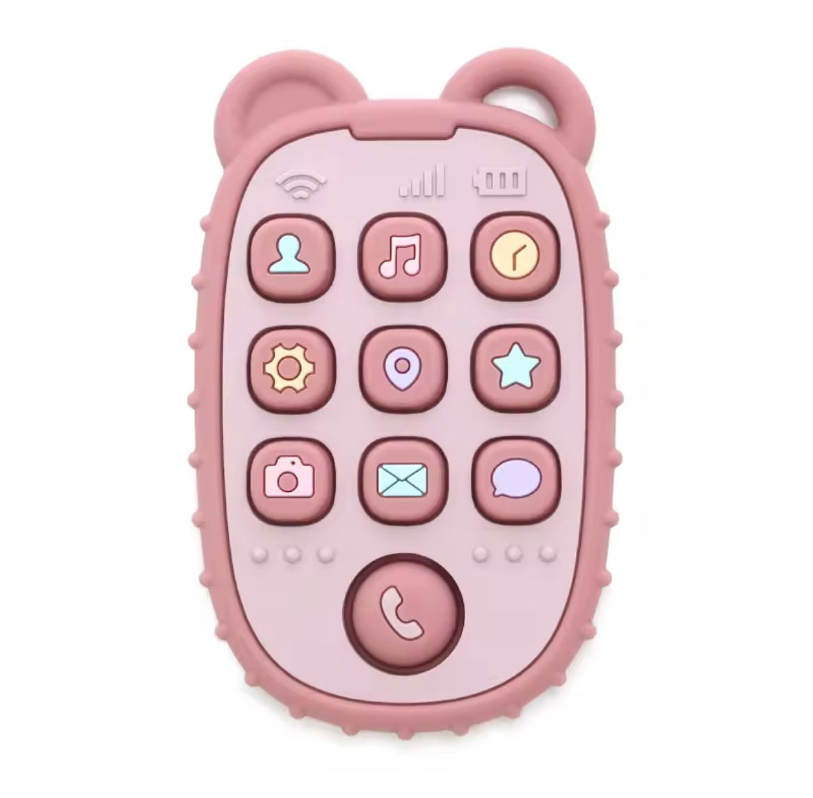 Call Me Baby™ Silicone Phone Teether